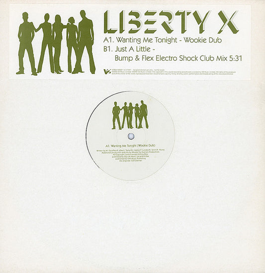 Liberty X - Wanting Me Tonight (12", Promo)