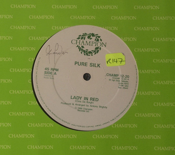 Pure Silk - Lady In Red (12")