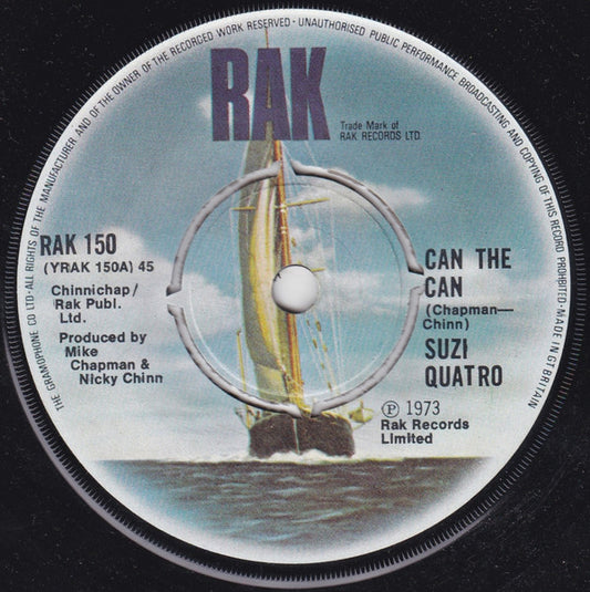 Suzi Quatro - Can The Can (7", Single, 4-p)