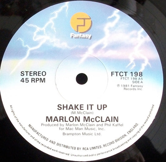Marlon McClain - Shake It Up (12")