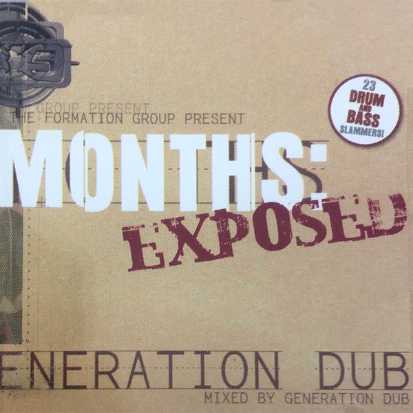 Generation Dub - Months: Exposed (CD, Comp, Mixed)