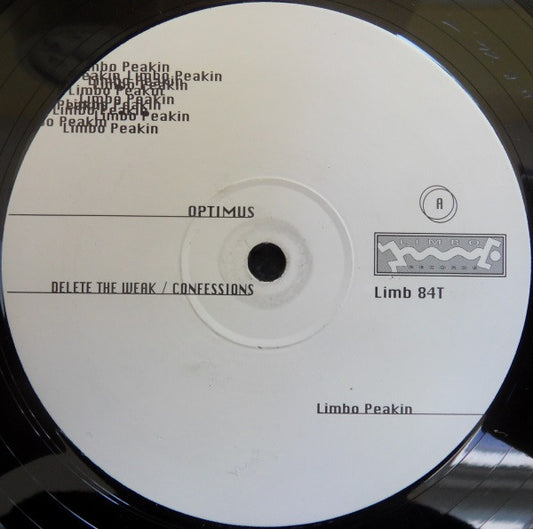 Optimus - Delete The Weak / Confessions (12")