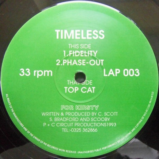 Timeless (2) - Top Cat / Fidelity / Phase-Out (12")
