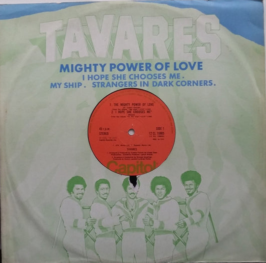 Tavares - The Mighty Power Of Love (12", Single)