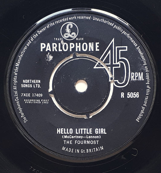 The Fourmost - Hello Little Girl (7", Single)