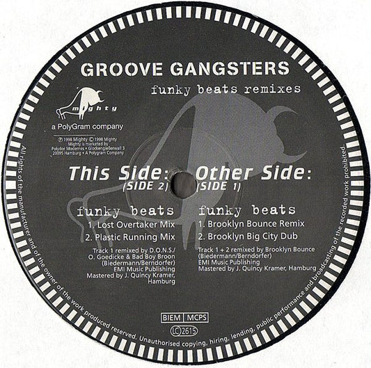 Groove Gangsters - Funky Beats (Remixes) (12")