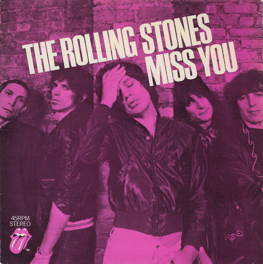 The Rolling Stones - Miss You (7", Single)