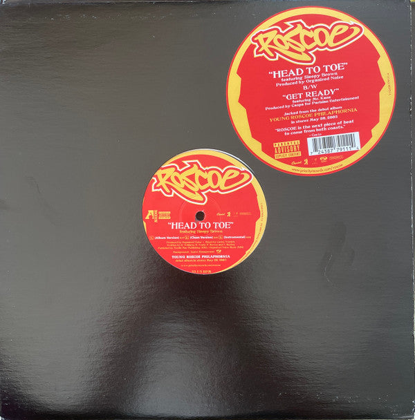Roscoe - Head To Toe / Get Ready (12", Single)