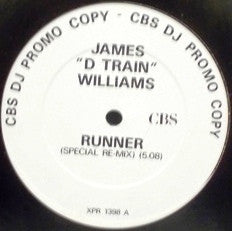 James "D-Train" Williams - Runner (Remix) (12", Promo)