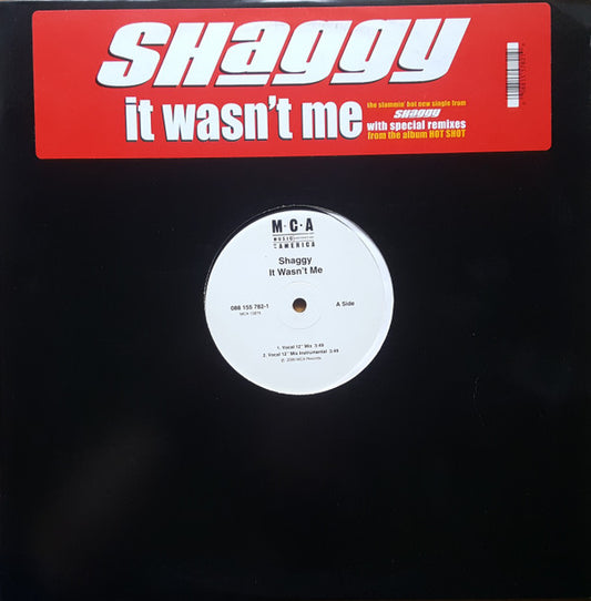Shaggy - It Wasn't Me (12", Single)