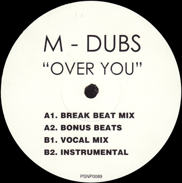 M - Dubs* - Over You (12")