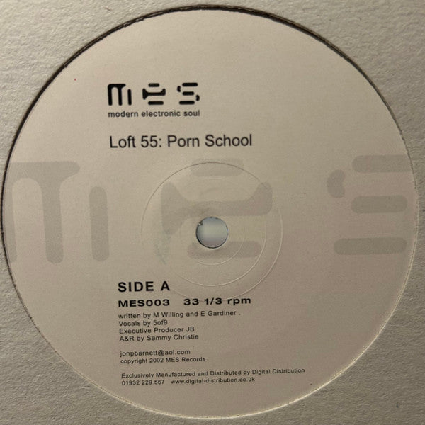 Loft 55, 5of9 - Butterfly Lips / Porn School (12")