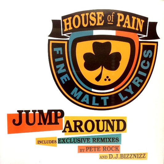 House Of Pain - Jump Around (12", Single, RE)