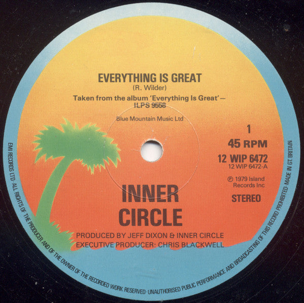 Inner Circle - Everything Is Great (12", Maxi)