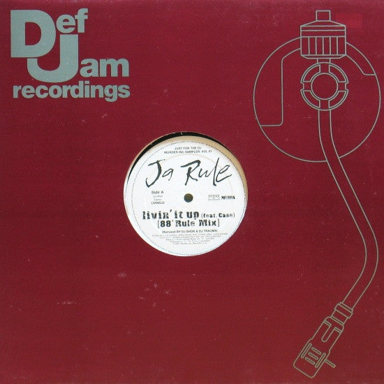 Ja Rule - Livin' It Up (12", Promo)