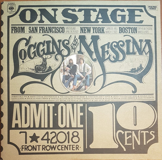 Loggins And Messina - On Stage (2xLP)
