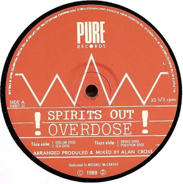 Spirits Out - Overdose (12")