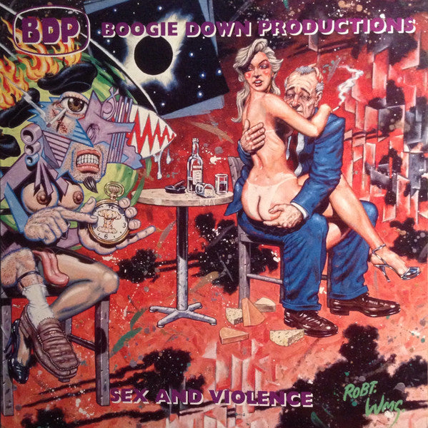 Boogie Down Productions - Sex And Violence (LP, Album)