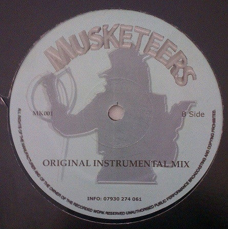 Musketeers (3) Feat. Maxwell D & Flow Dan - Time Wasters (Remix) (12")