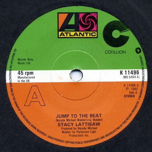 Stacy Lattisaw - Jump To The Beat (7", Single)