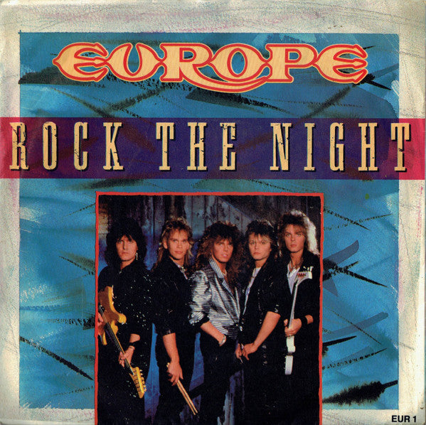 Europe (2) - Rock The Night (7", Single)