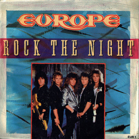 Europe (2) - Rock The Night (7", Single)