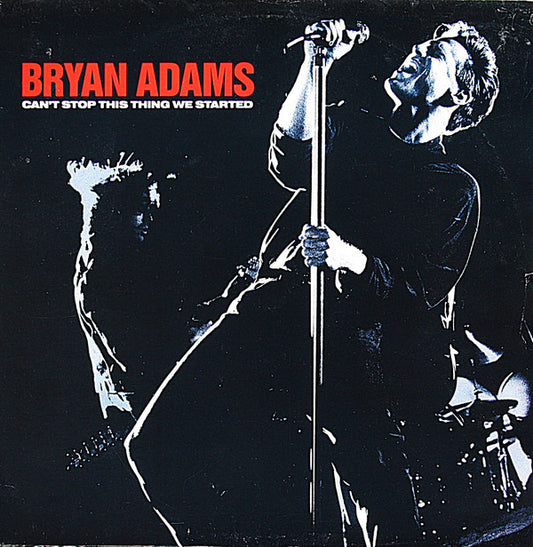 Bryan Adams - Can't Stop This Thing We Started (12", S/Sided, Single, Etch)