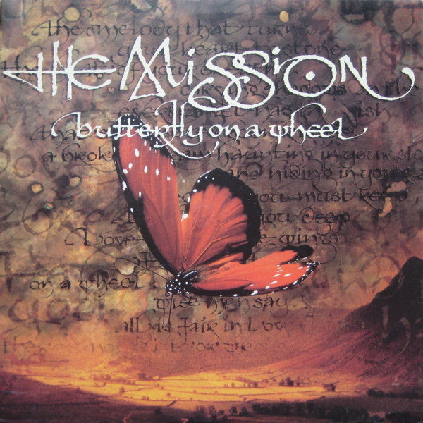 The Mission - Butterfly On A Wheel (12", Single)