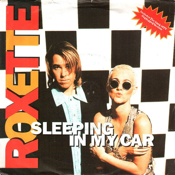 Roxette - Sleeping In My Car (7", Single)