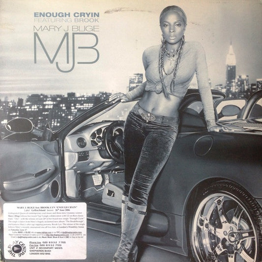 Mary J. Blige - Enough Cryin (12", Promo)