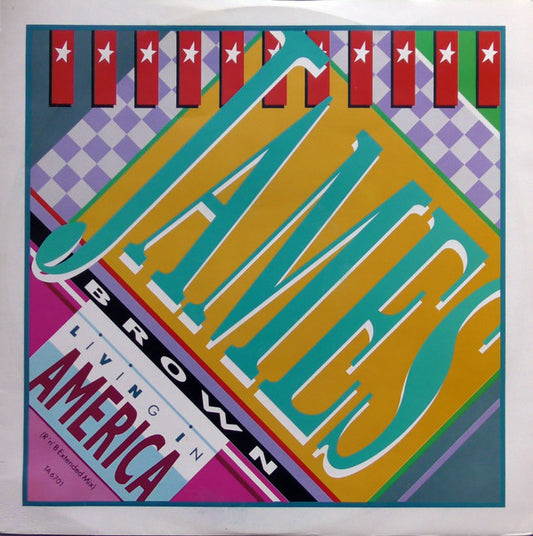 James Brown - Living In America (R 'n' B Extended Mix) (12", Single)
