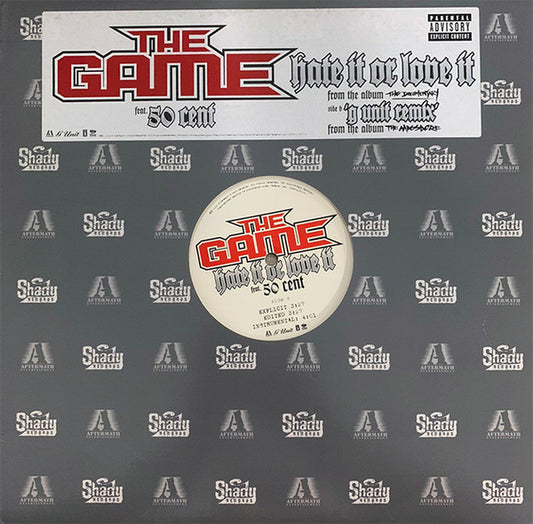 The Game (2) / 50 Cent - Hate It Or Love It (12")