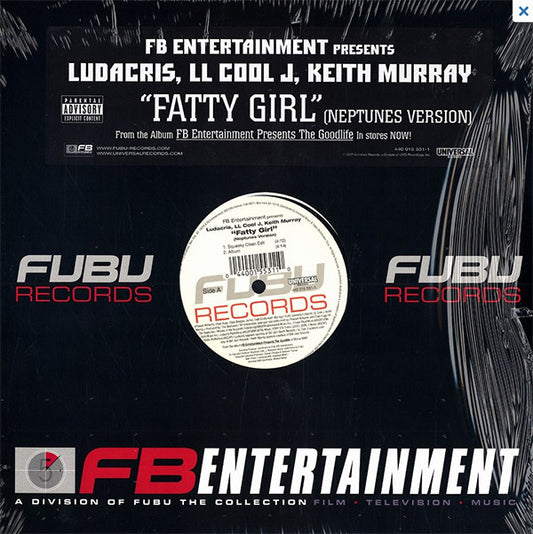Ludacris, LL Cool J & Keith Murray - Fatty Girl (Neptunes Version) (12")