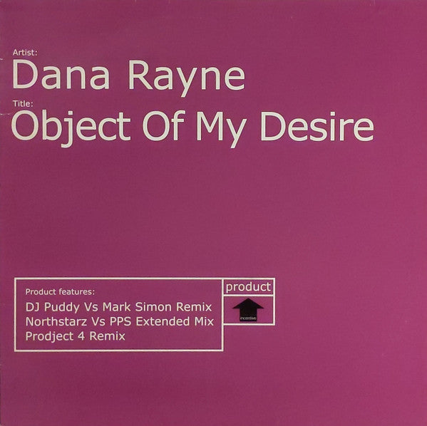 Dana Rayne - Object Of My Desire (12")