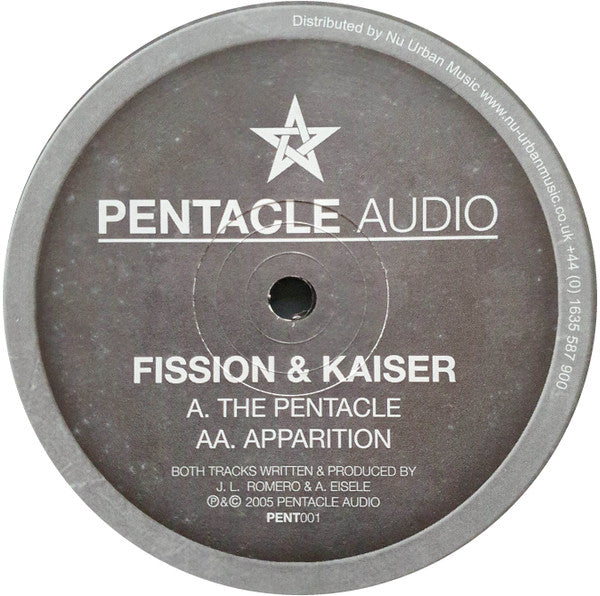 Fission & Kaiser - The Pentacle / Apparition (12")