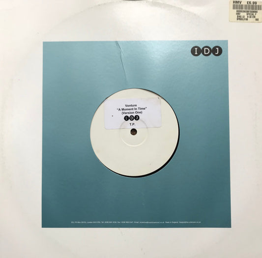 Venture (3) - A Moment In Time (12", S/Sided, Promo)