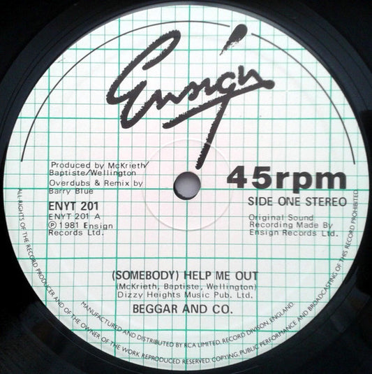 Beggar And Co.* - (Somebody) Help Me Out (12", Single)