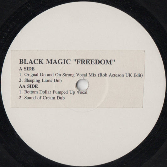 Black Magic - Freedom (Make It Funky) (12", Promo, W/Lbl)