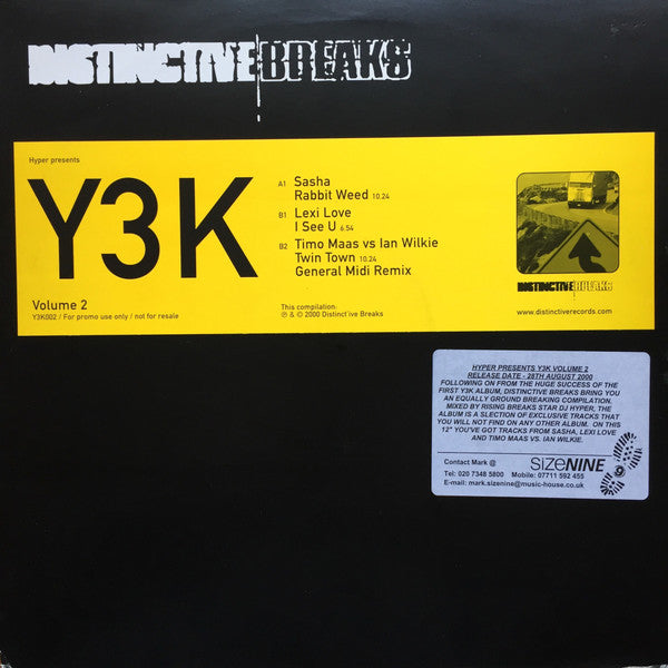 Various - Hyper Presents Y3K: Volume 2 EP1 (12", EP, Promo)