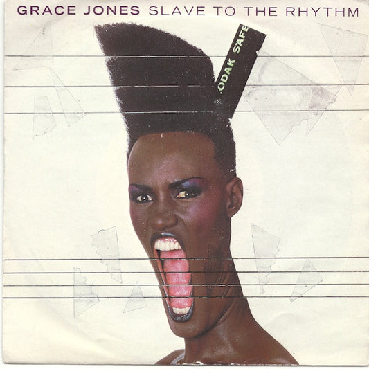 Grace Jones - Slave To The Rhythm (7", Single)