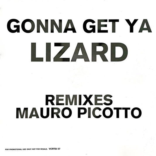 Mauro Picotto - Gonna Get Ya (Lizard) (Remixes) (12", Promo)