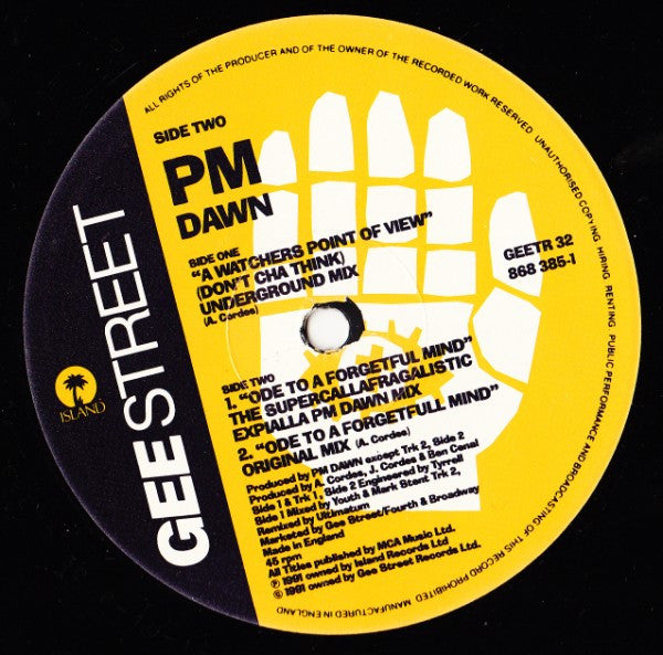 PM Dawn* - A Watcher's Point Of View (12", Single)