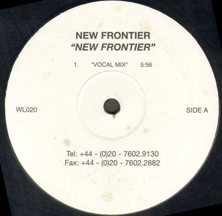 New Frontier - New Frontier (12")