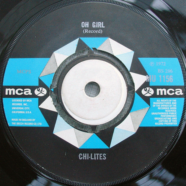Chi-lites* - Oh Girl (7")
