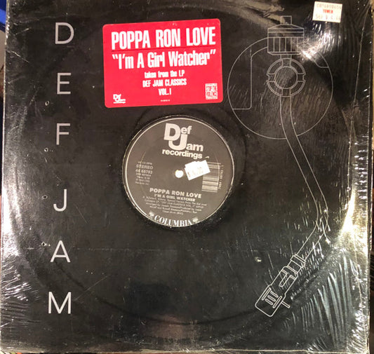 Poppa Ron Love / Russell Rush And Jazzy Jay - I'm A Girl Watcher / Cold Chillin' In The Spot (12")