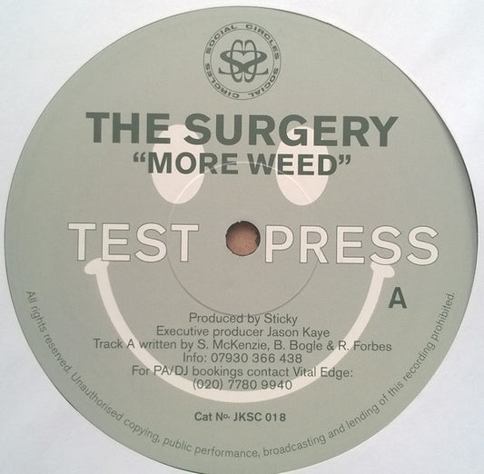 The Surgery / Fyrus - More Weed / Wheeze (12", TP)