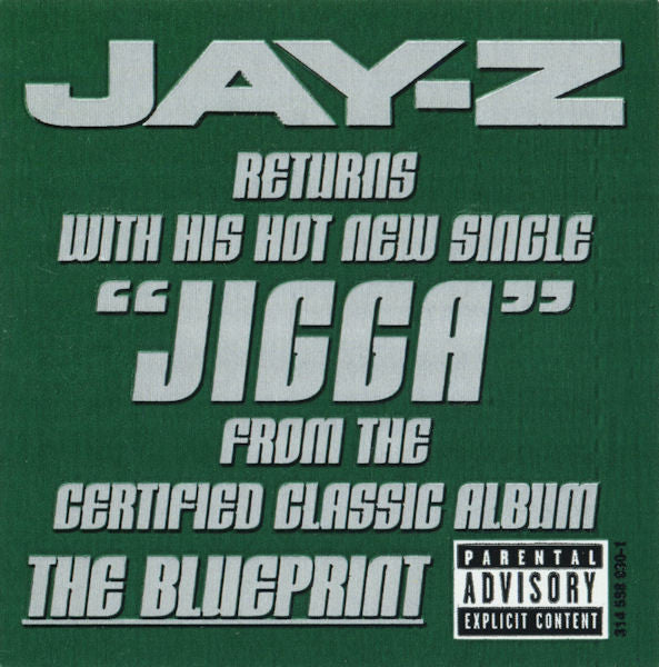 Jay-Z - Jigga (12", Single, Promo)