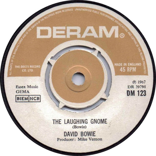 David Bowie - The Laughing Gnome (7", Single, RE)
