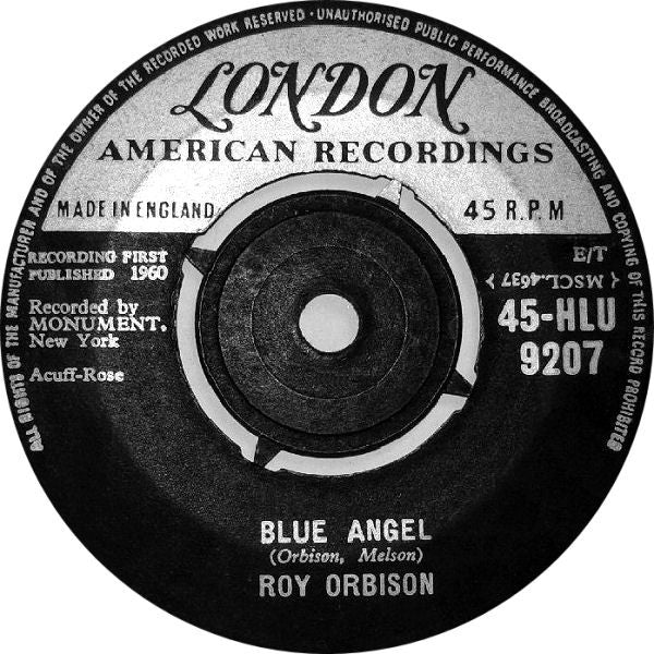 Roy Orbison - Blue Angel (7", Single)