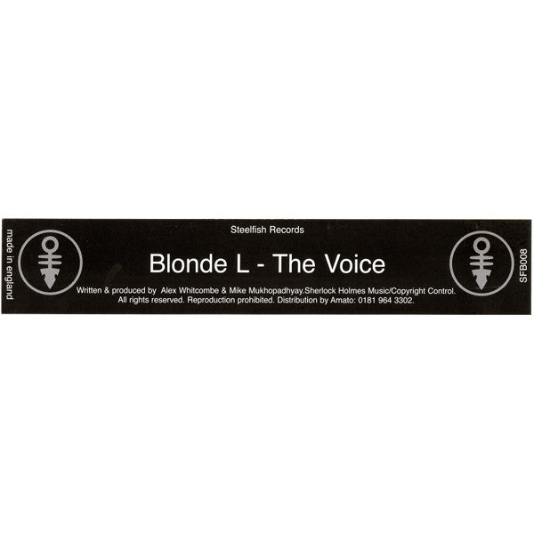 Blonde L - The Voice (12", S/Sided)